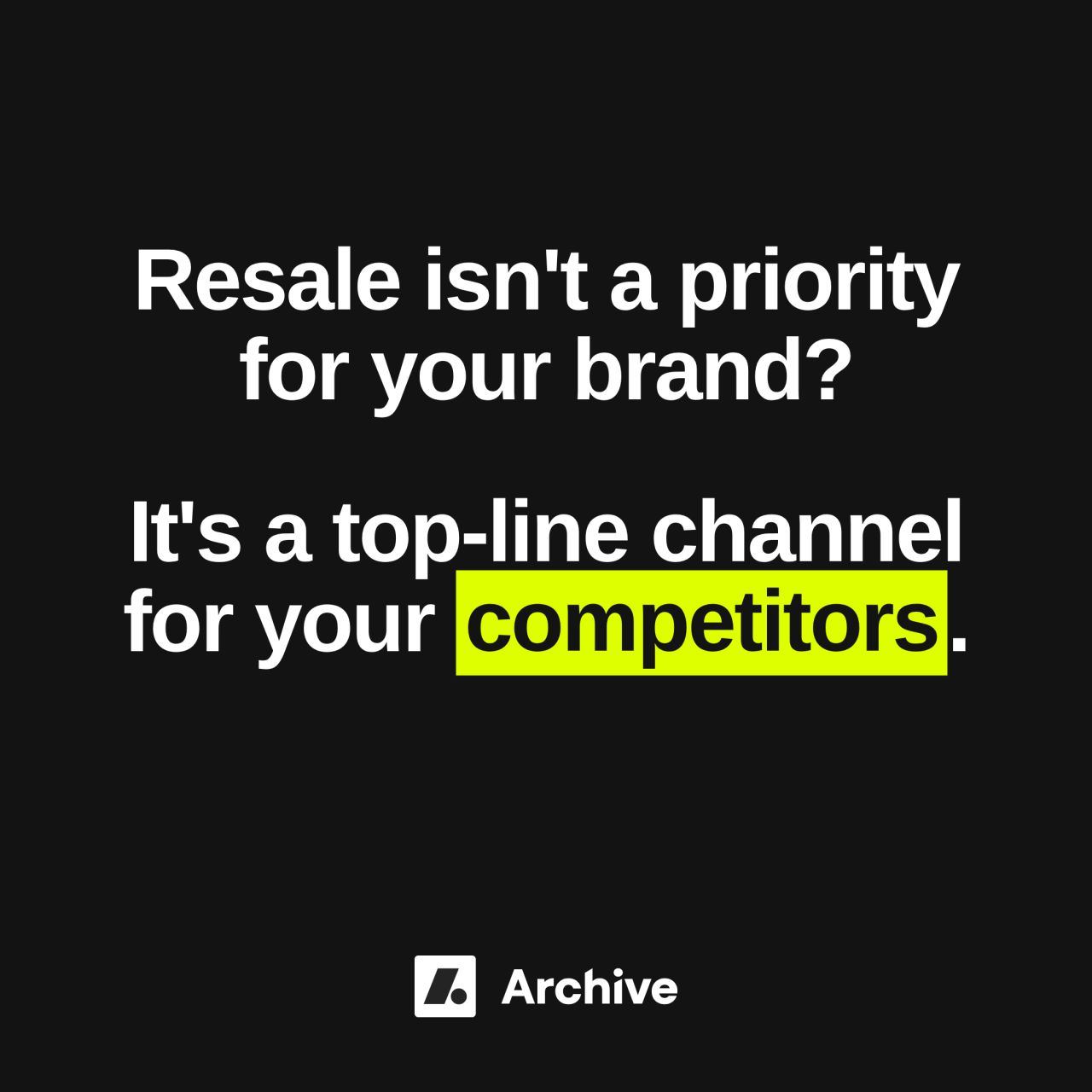 Archive ad