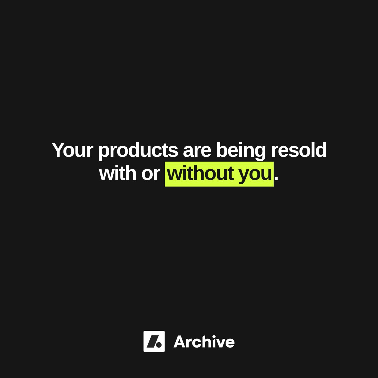 Archive ad