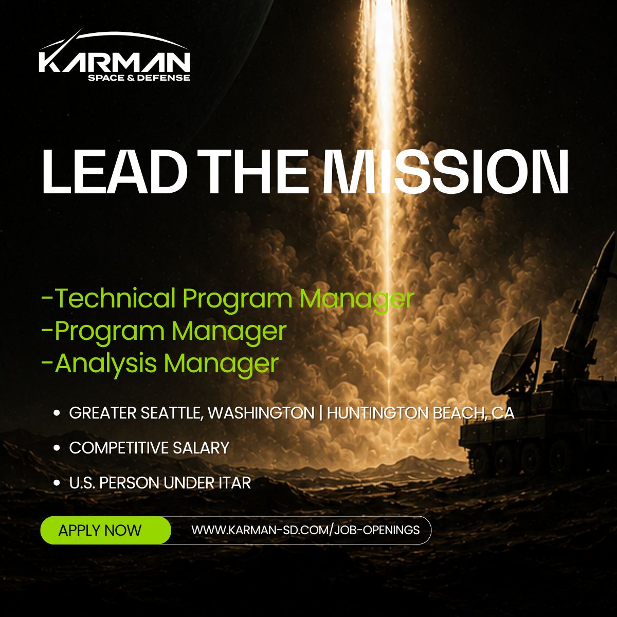 Karman Space & Defense ad
