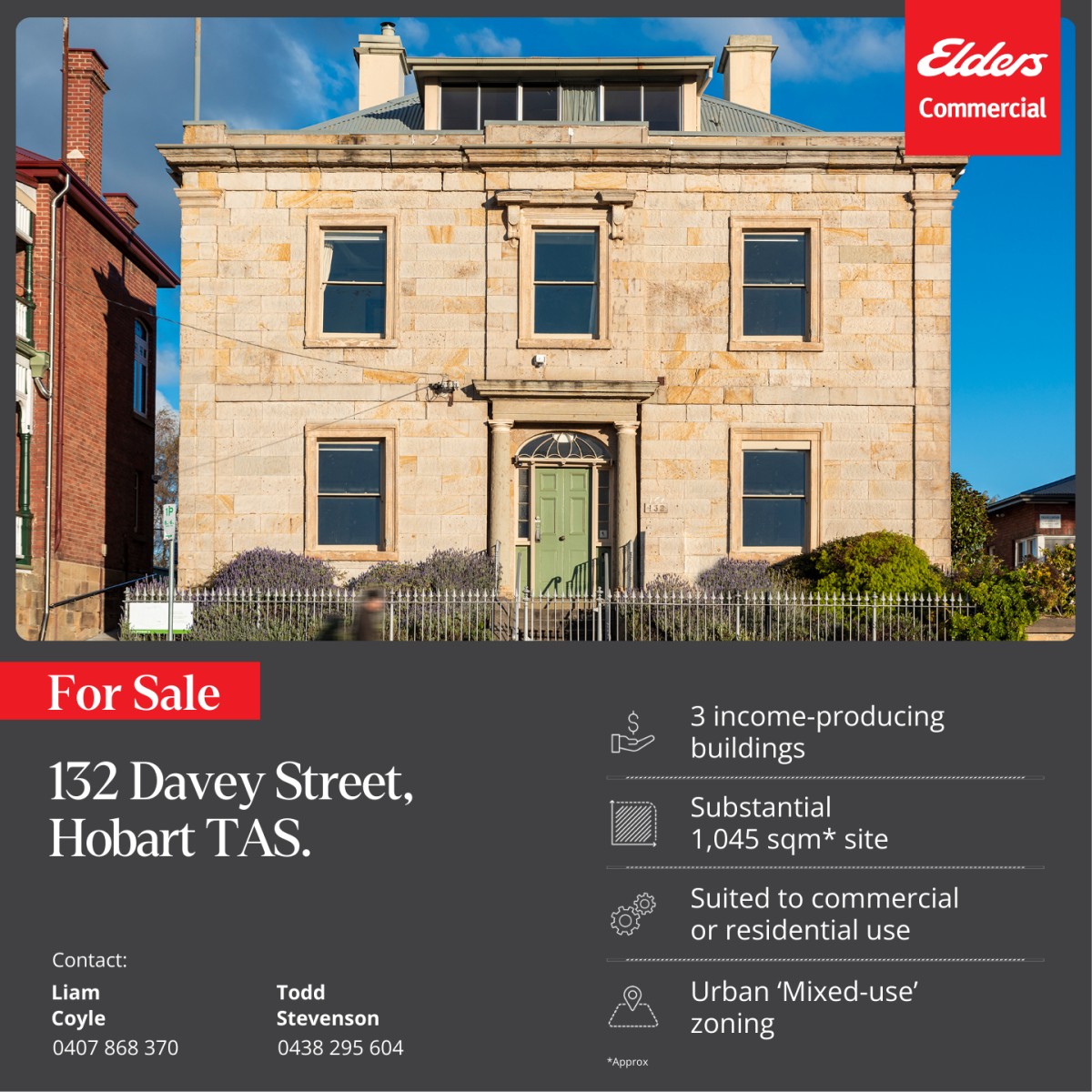 Elders Tasmania ad