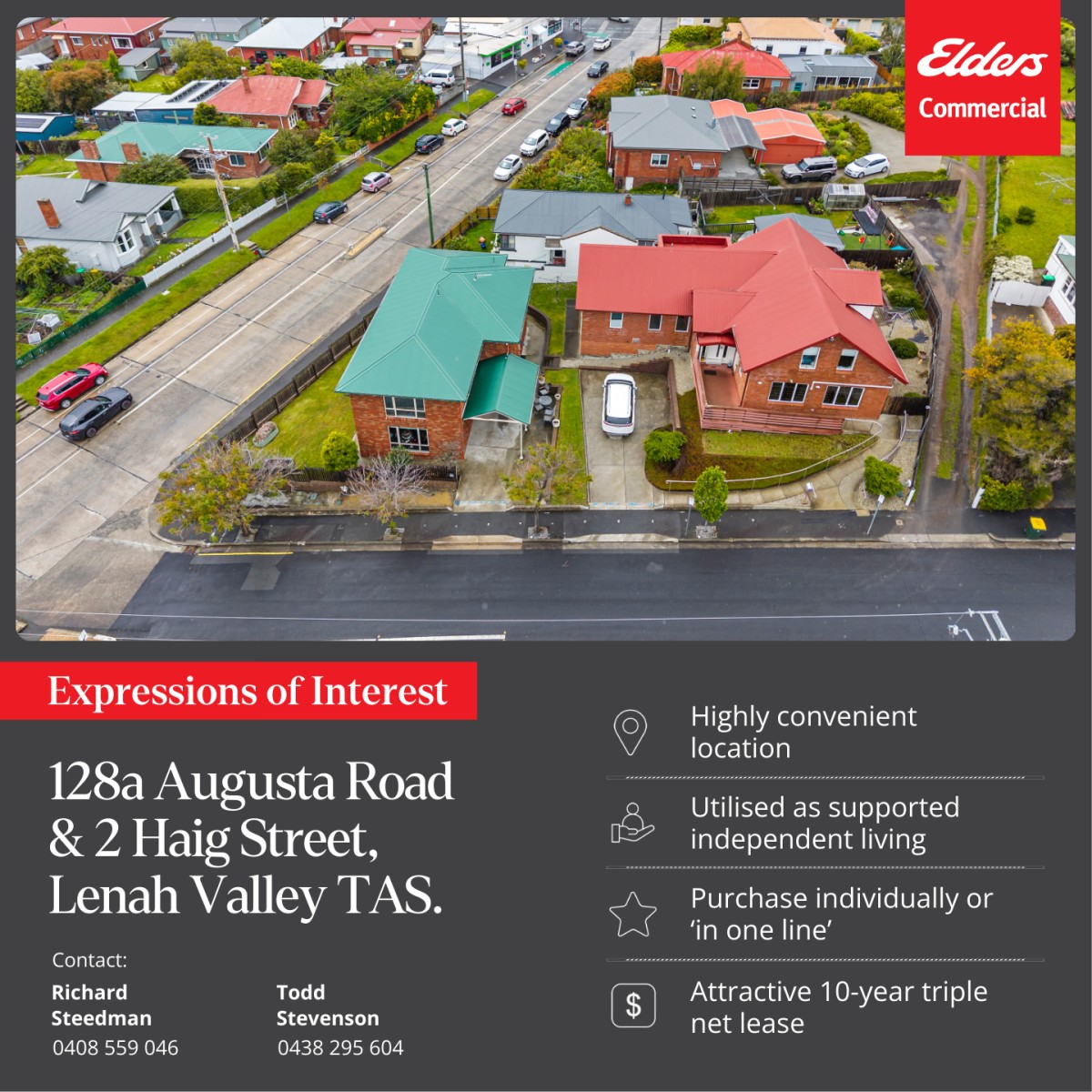 Elders Tasmania ad