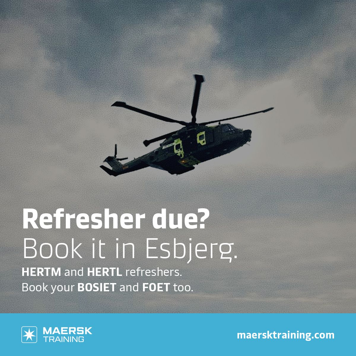 Maersk Training ad