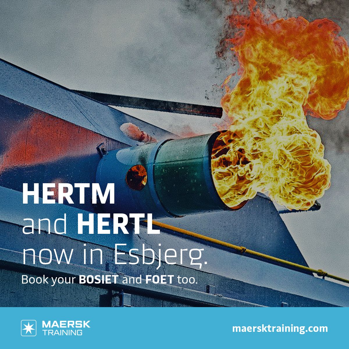Maersk Training ad