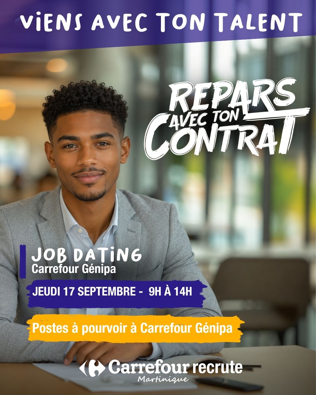 Carrefour Martinique ad