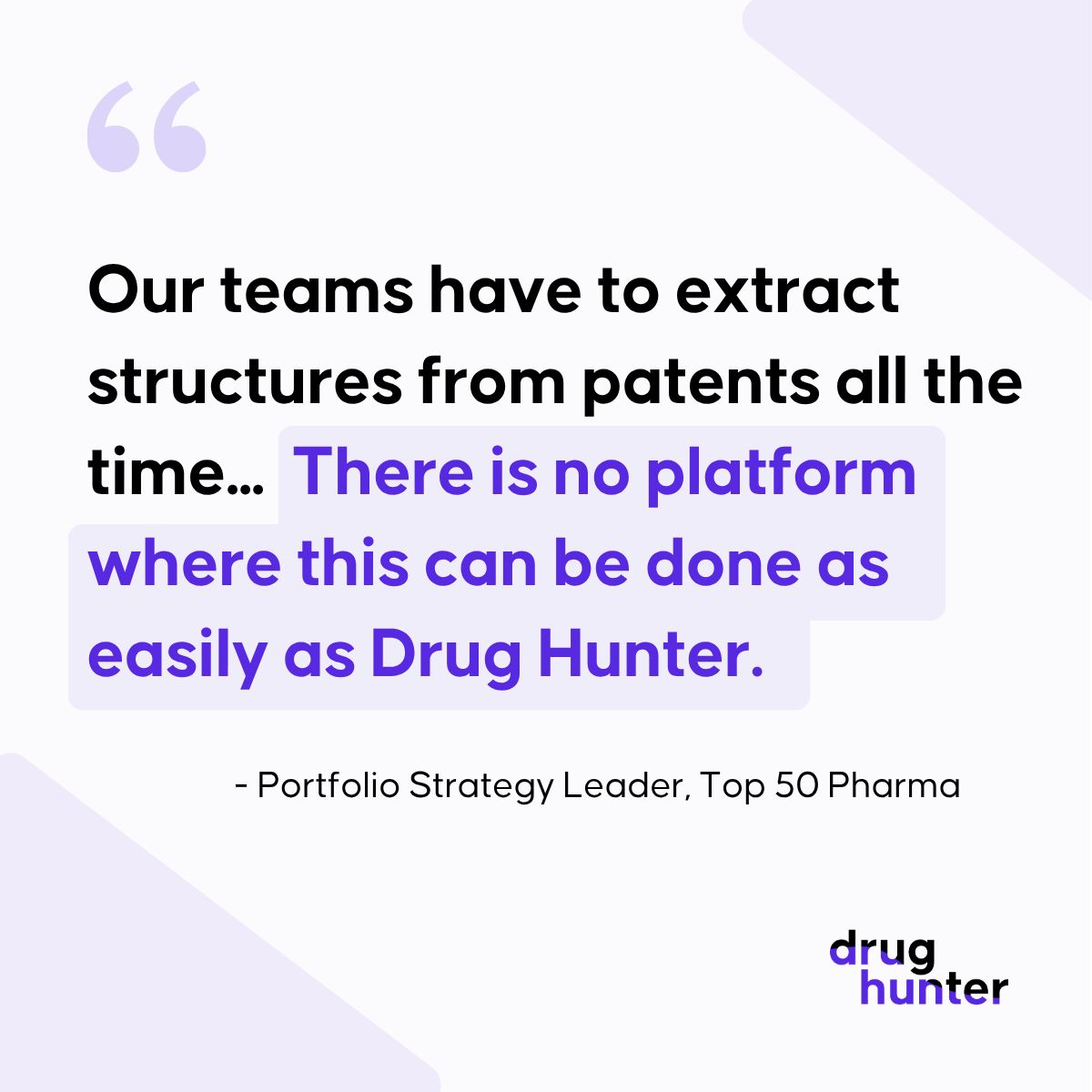 Drug Hunter ad