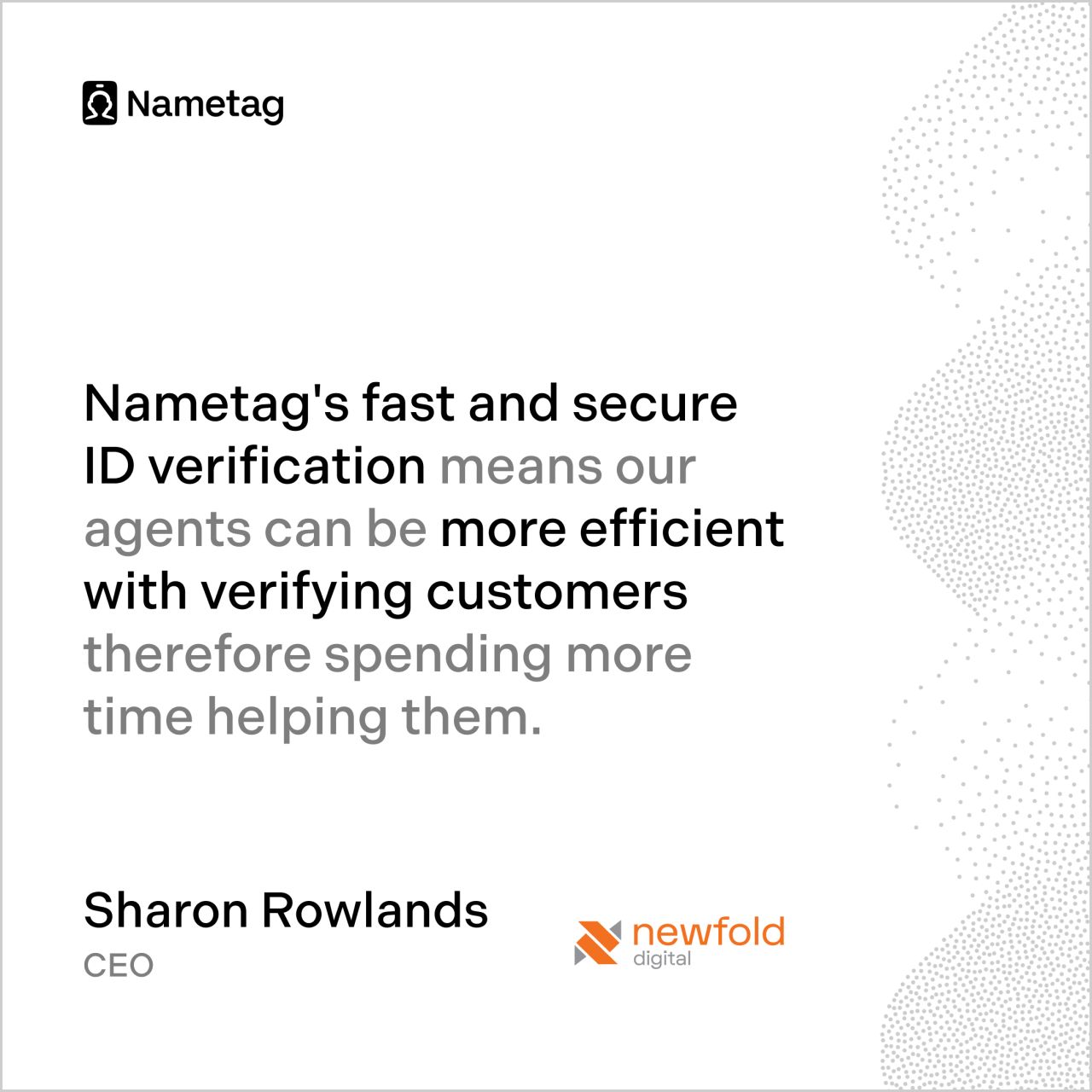 Nametag ad