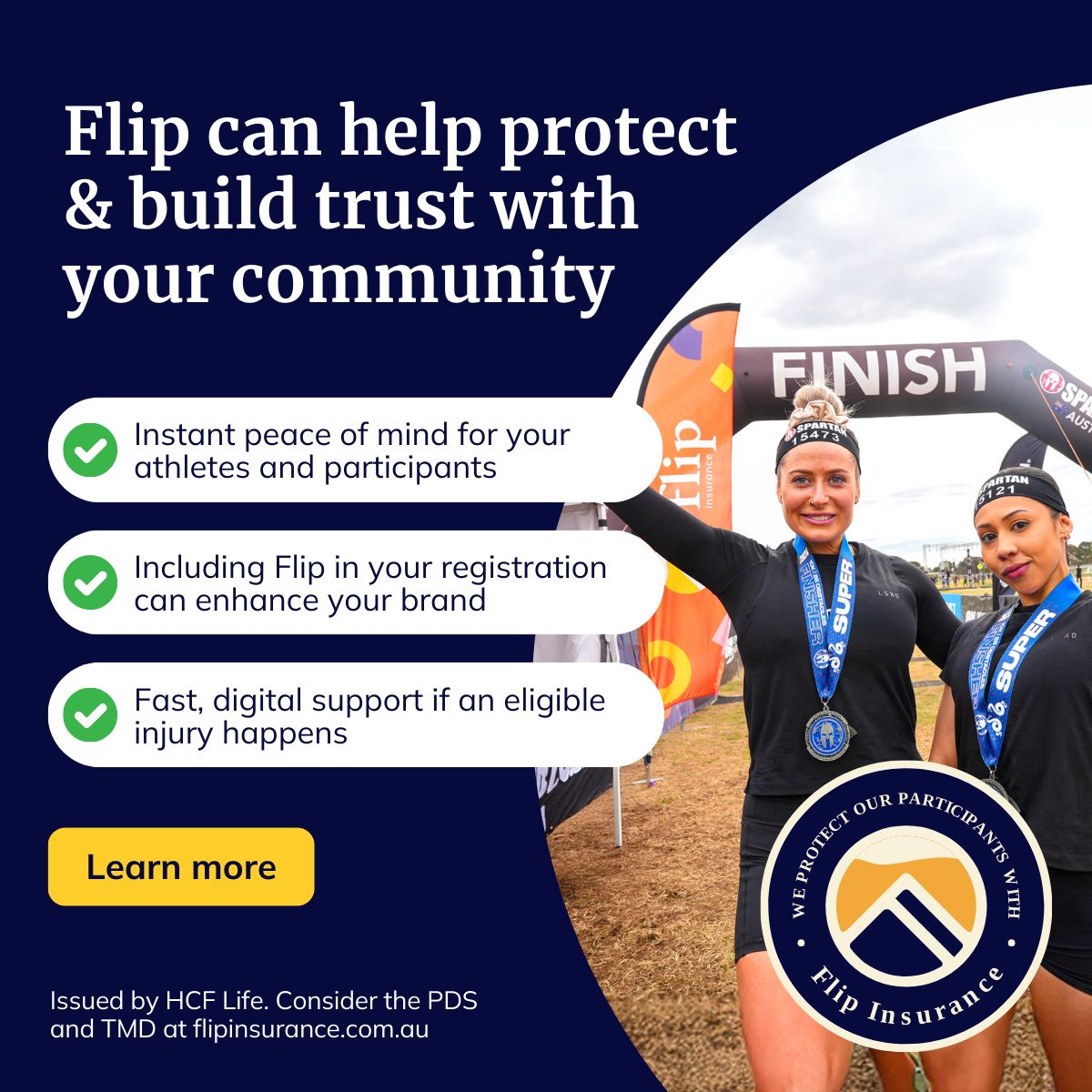 Flip Insurance ad