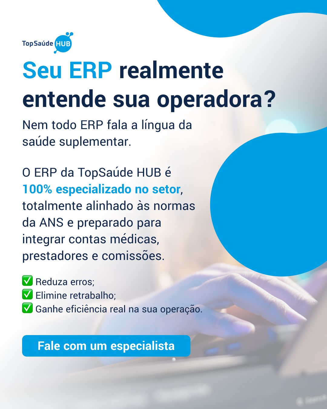 TopSaúde Hub ad
