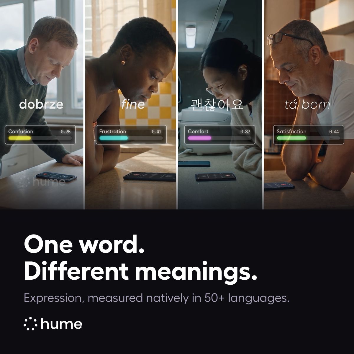 Hume AI ad