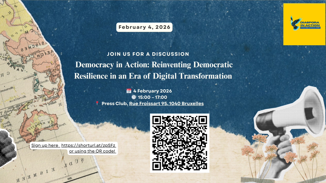 Foundation Diaspora in Action for Human Rights and Democracy ad