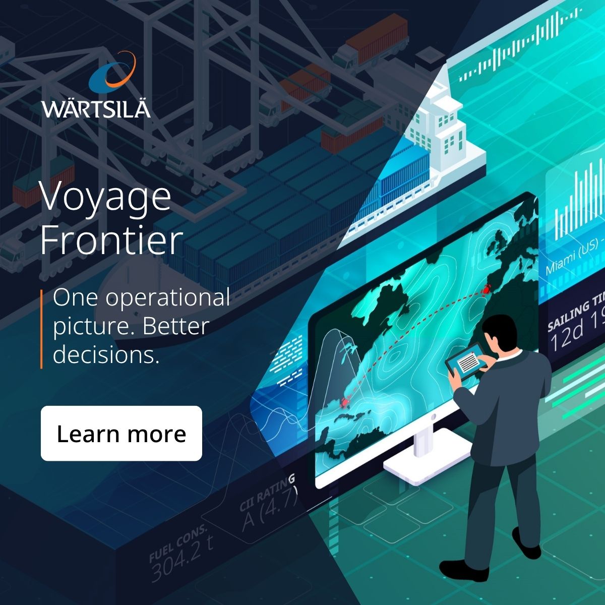 Wärtsilä Marine ad