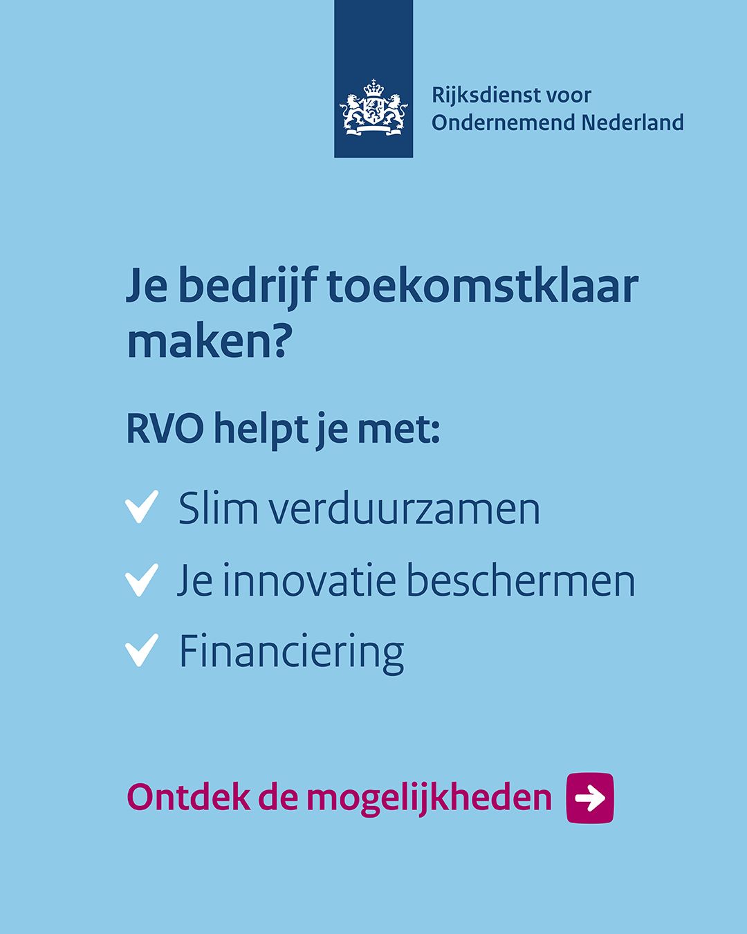 Netherlands Enterprise Agency ad