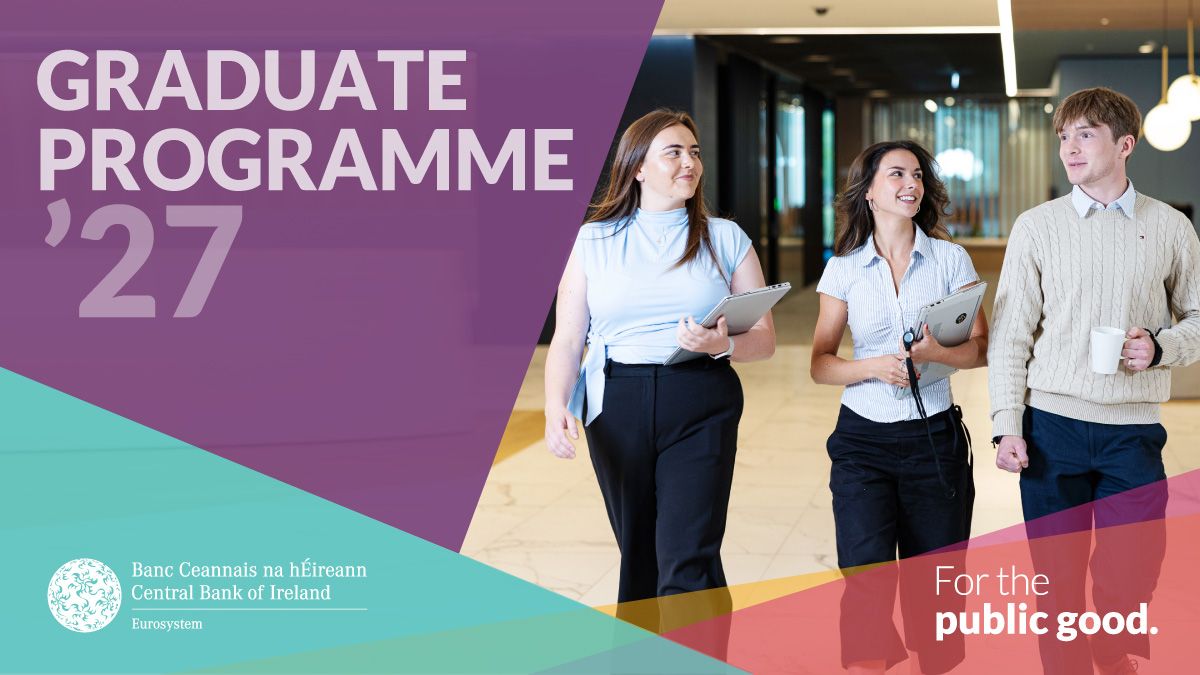 Central Bank of Ireland ad