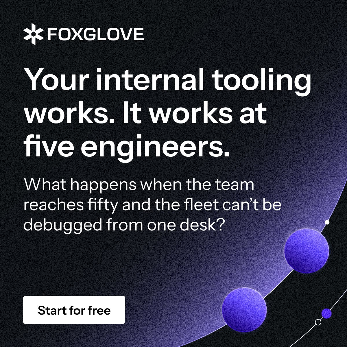 Foxglove ad