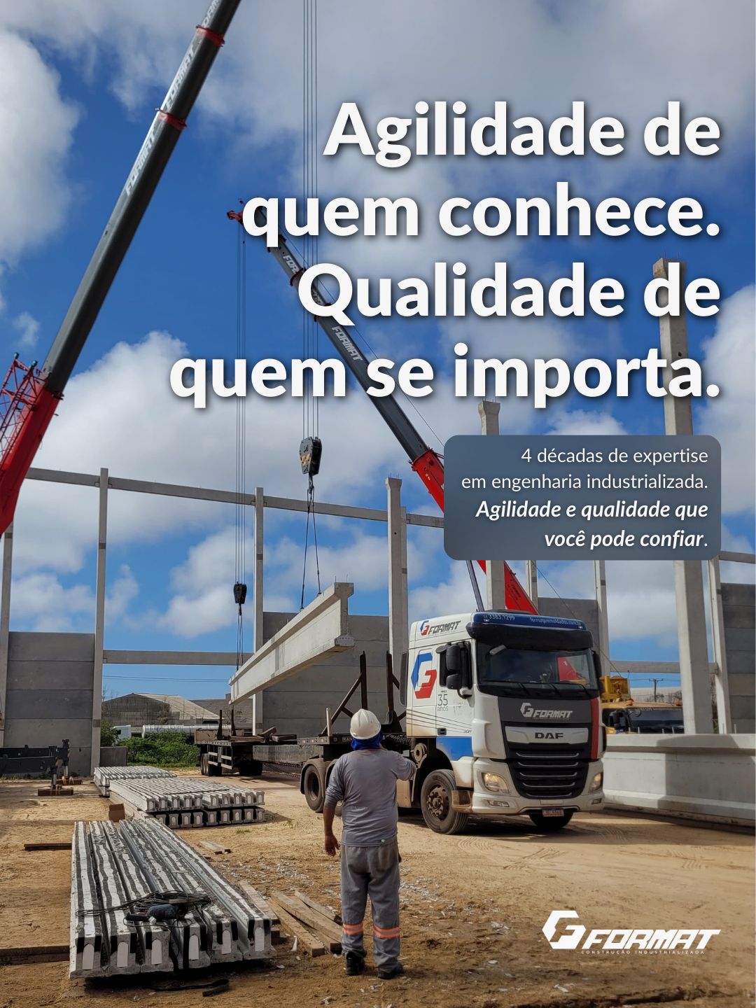 Format | Construção Industrializada ad