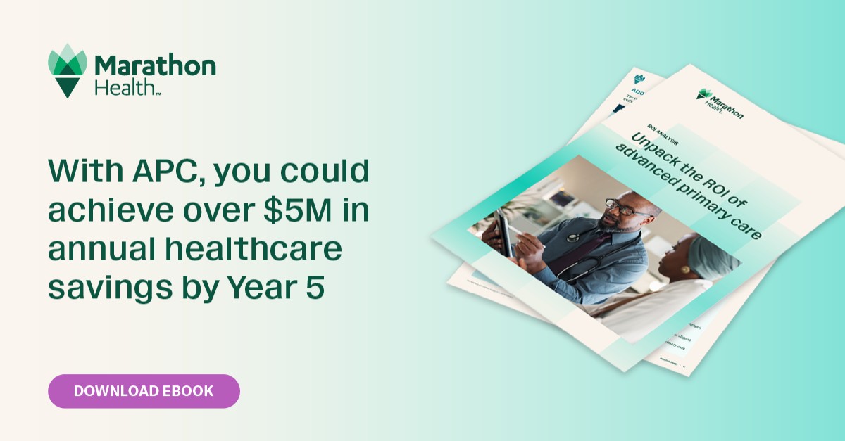 Marathon Health ad