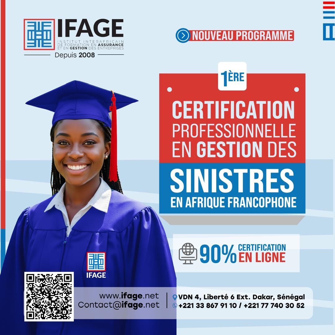 IFAGE-Institut Interafricain de Formation en Assurance et en Gestion des Entreprises ad