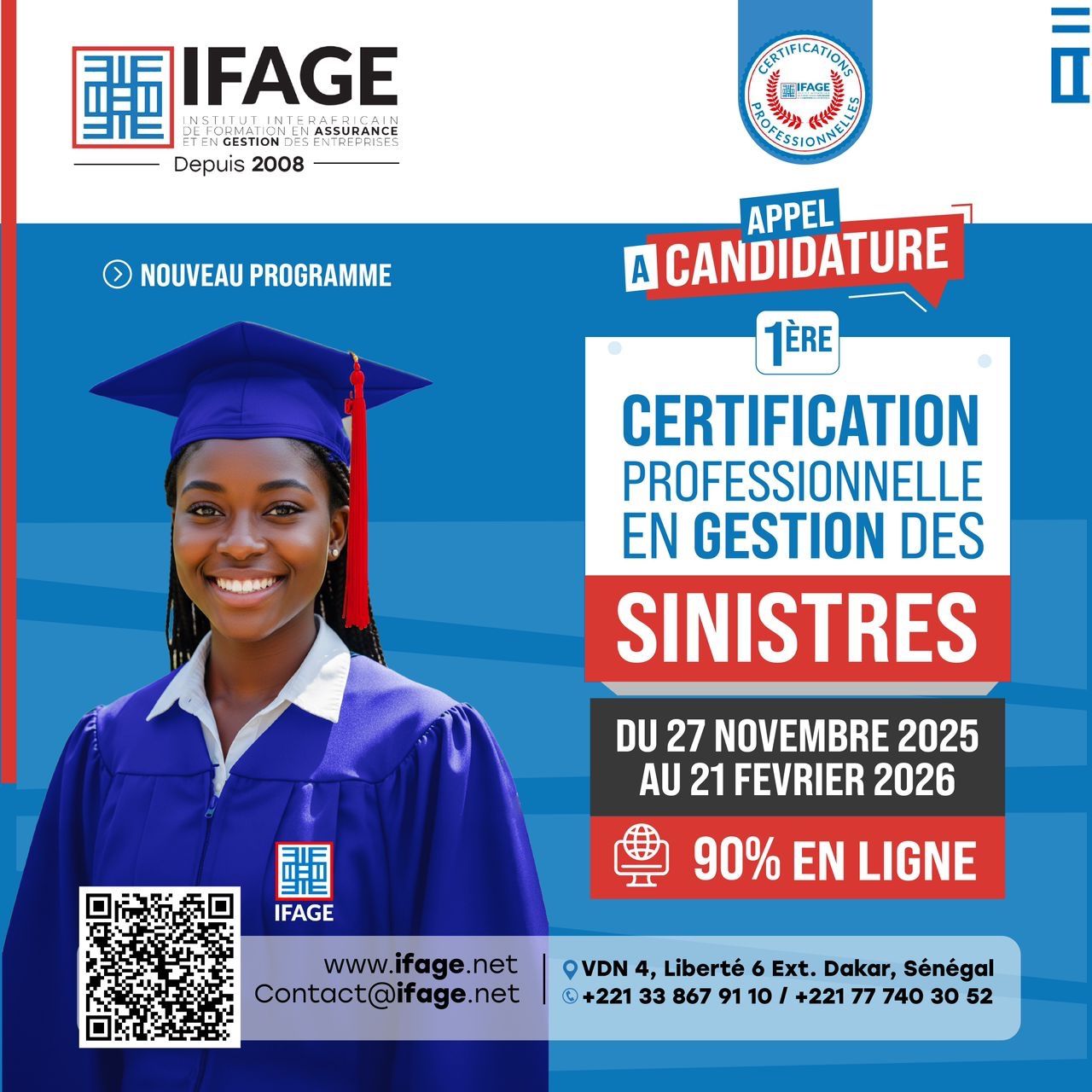 IFAGE-Institut Interafricain de Formation en Assurance et en Gestion des Entreprises ad