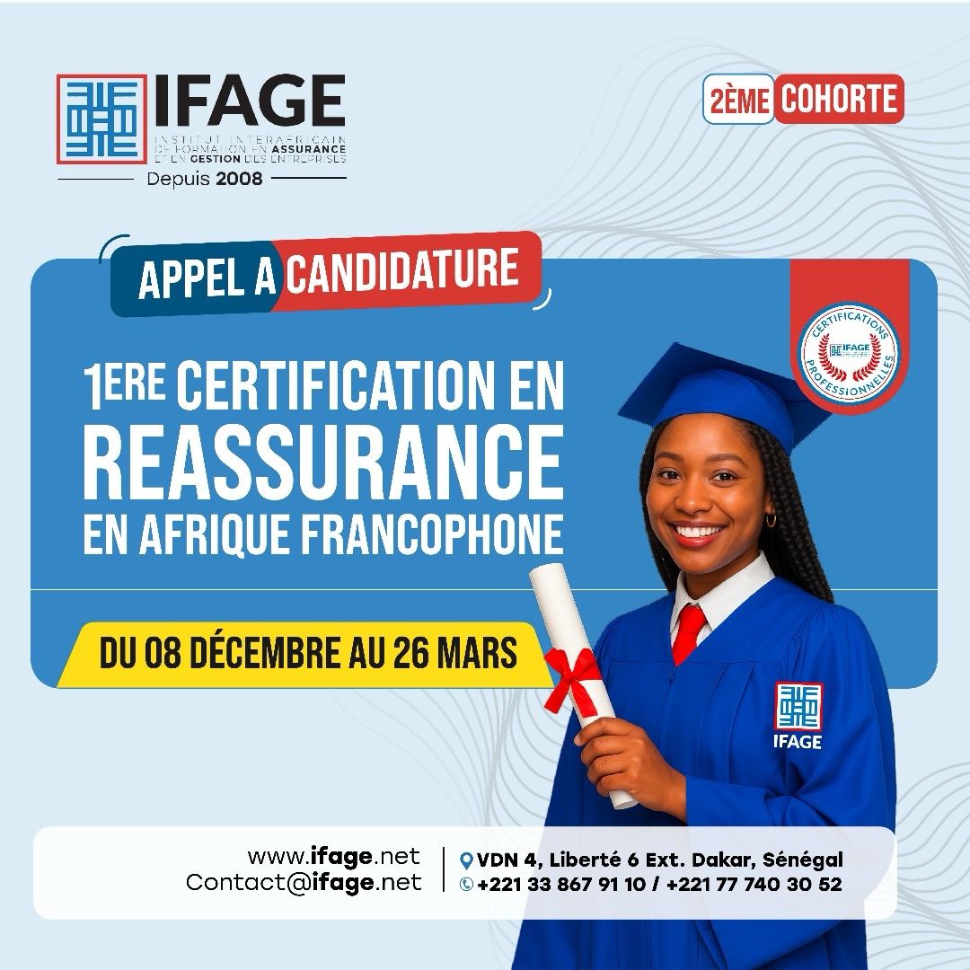 IFAGE-Institut Interafricain de Formation en Assurance et en Gestion des Entreprises ad