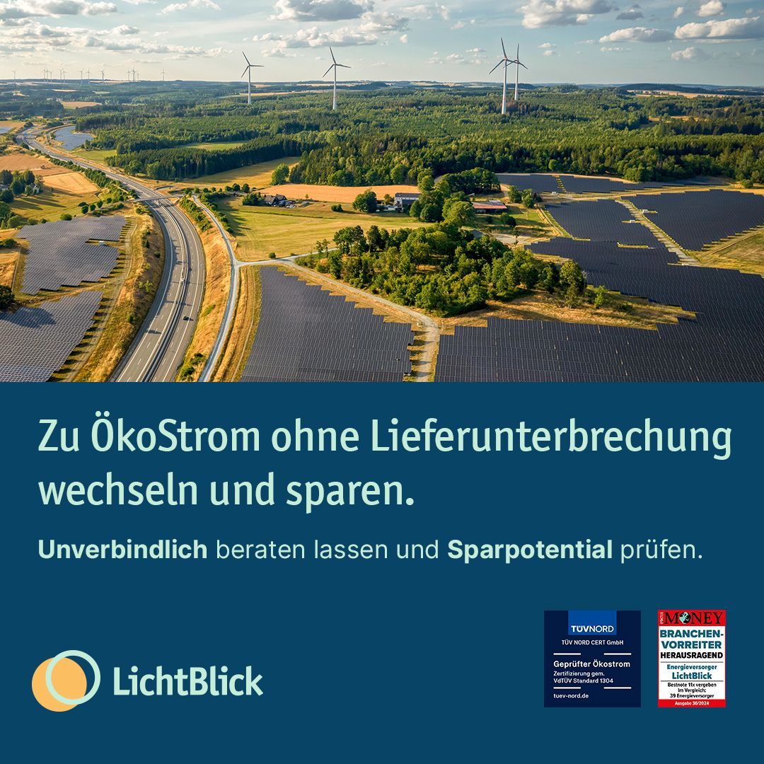 LichtBlick SE ad