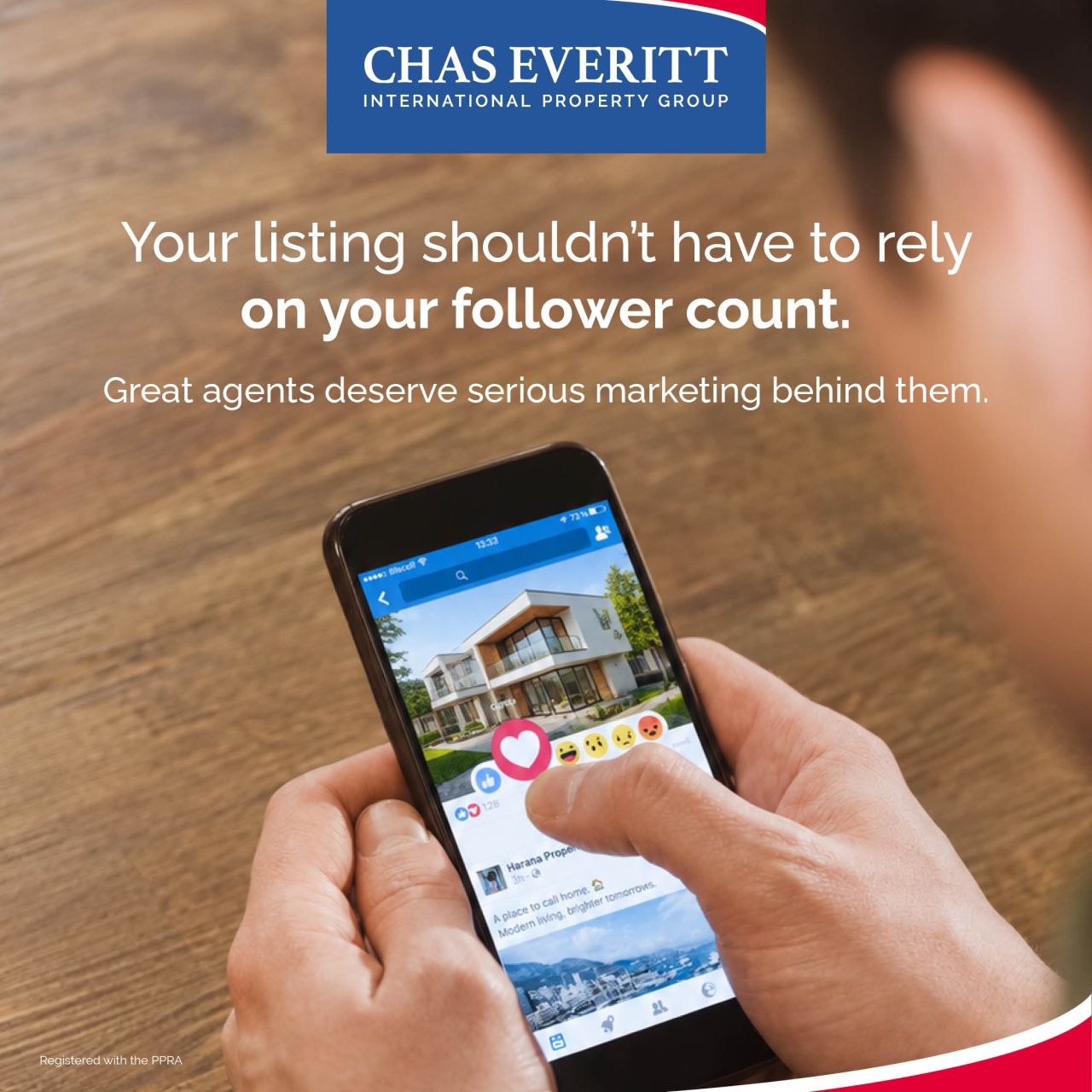 Chas Everitt International Property Group ad