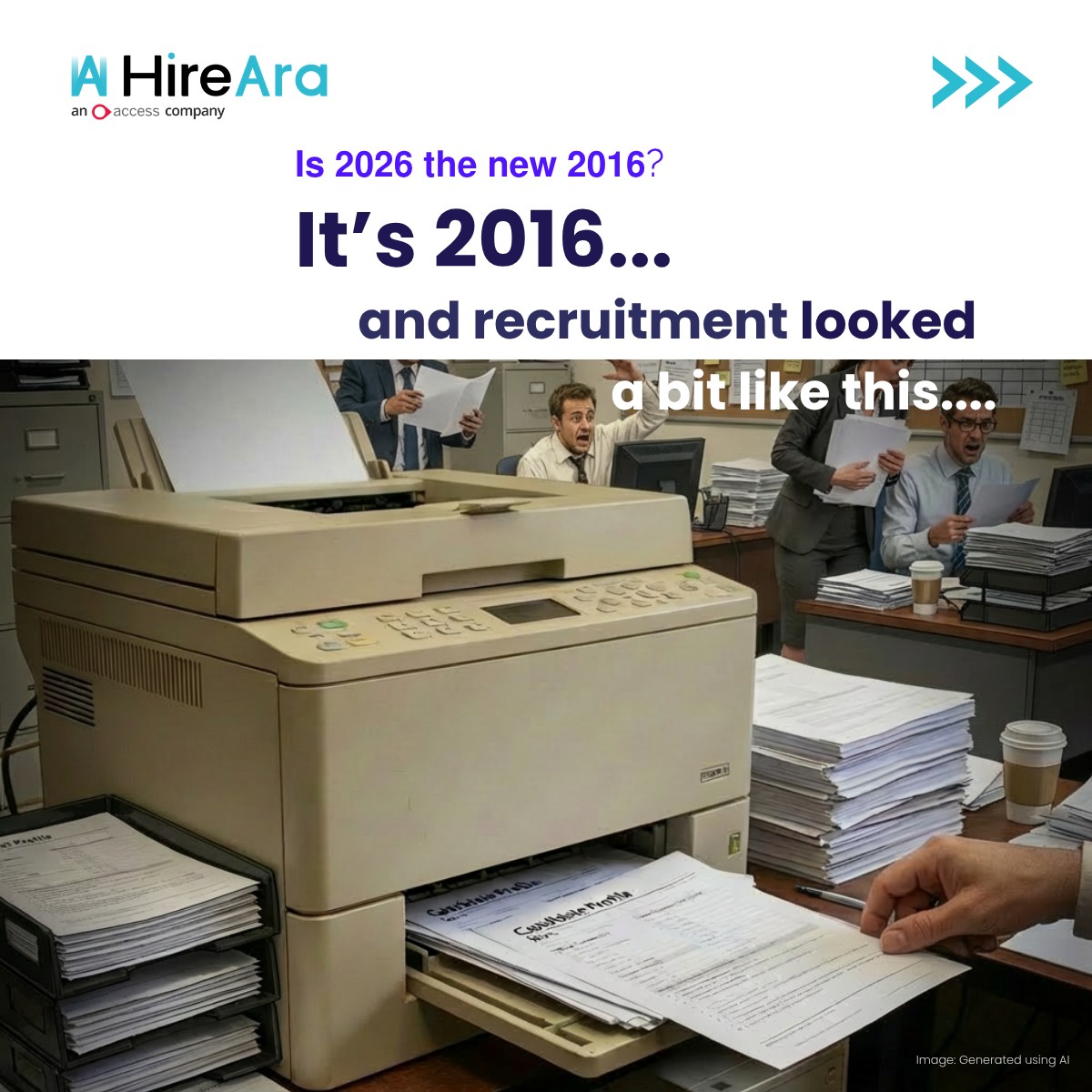 HireAra ad