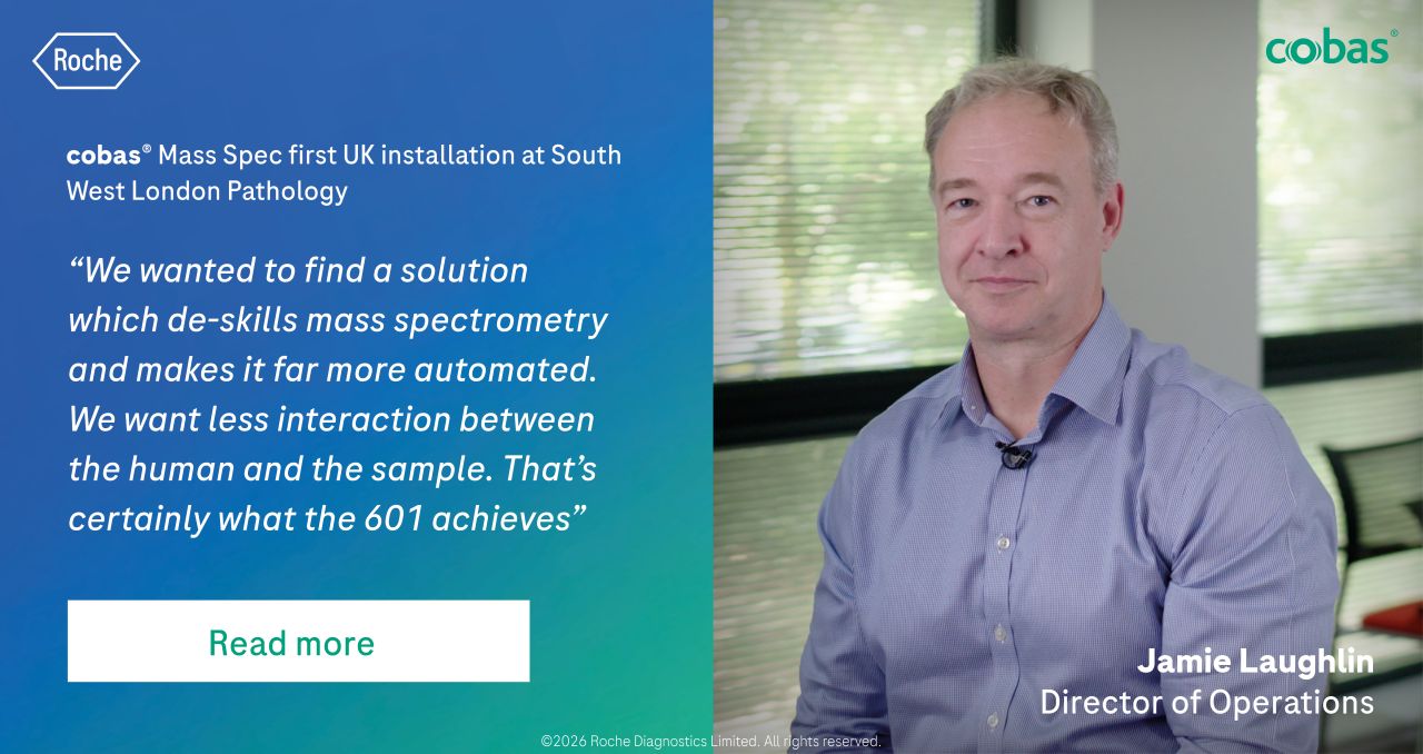 Roche Diagnostics UK & Ireland ad