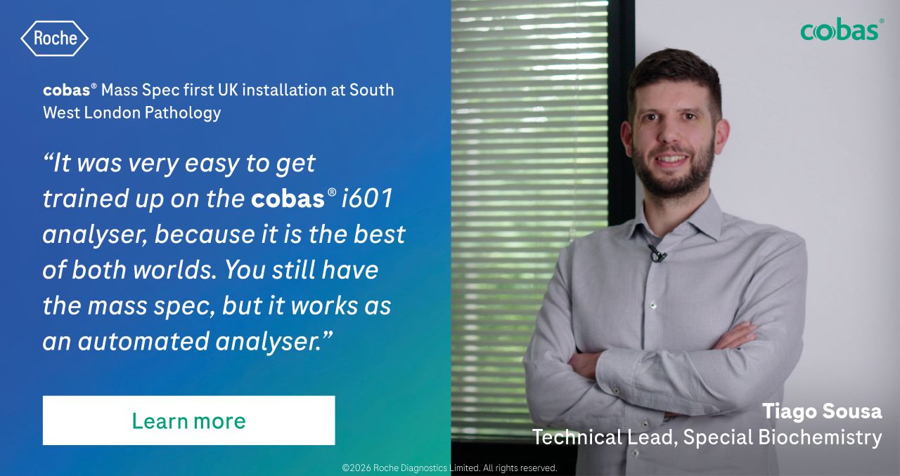 Roche Diagnostics UK & Ireland ad