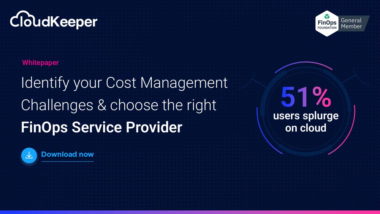 CloudKeeper ad