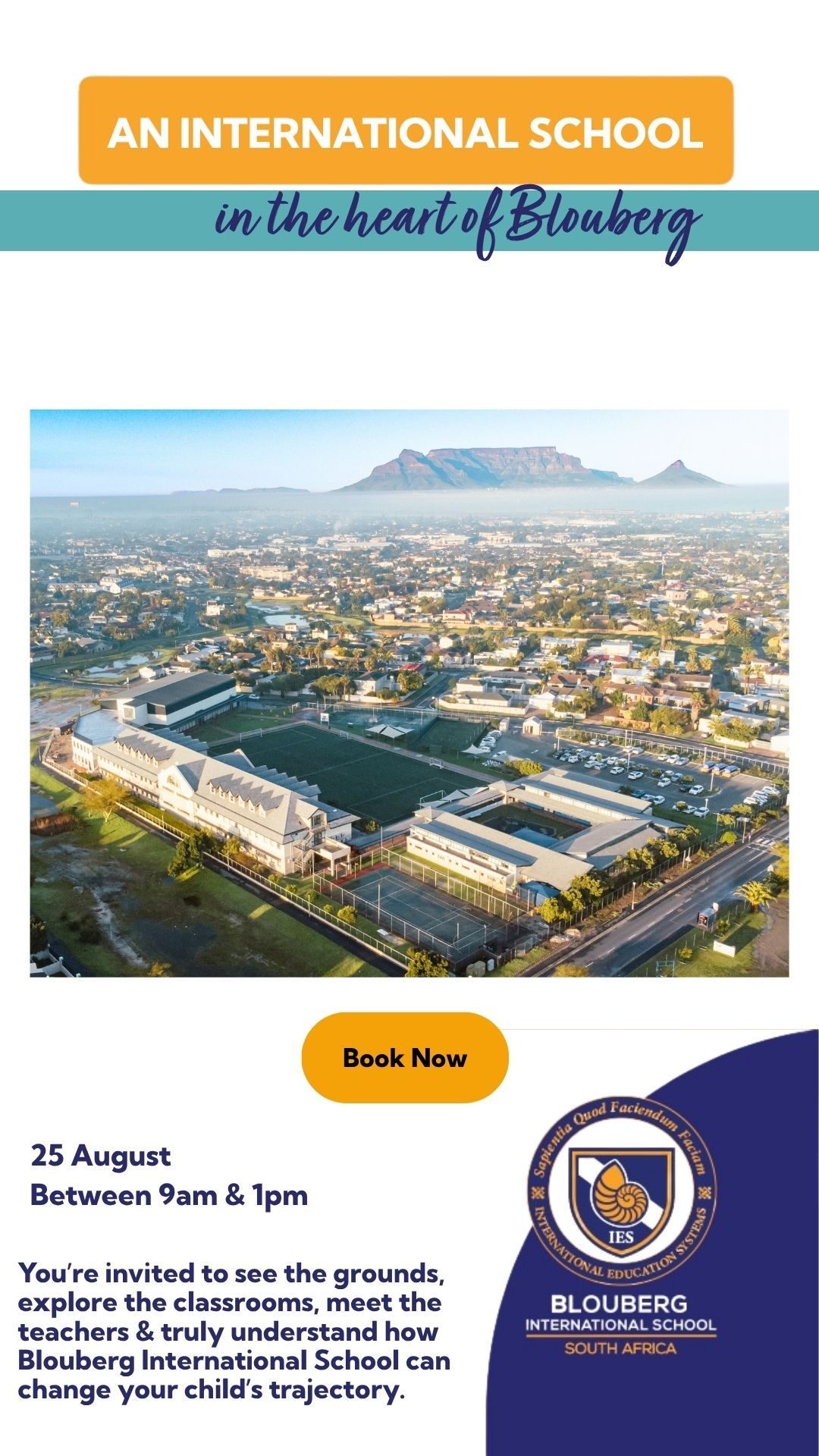 IES Blouberg International School ad