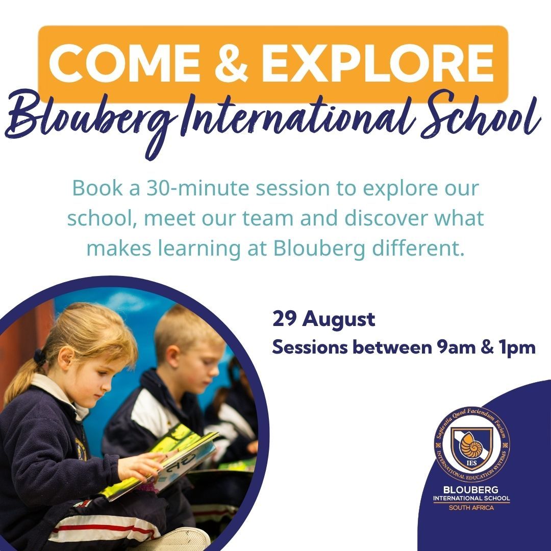 IES Blouberg International School ad