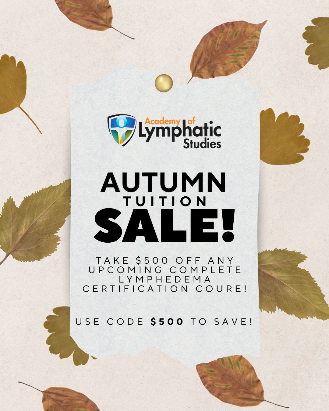 Academy of Lymphatic Studies, LLC ad