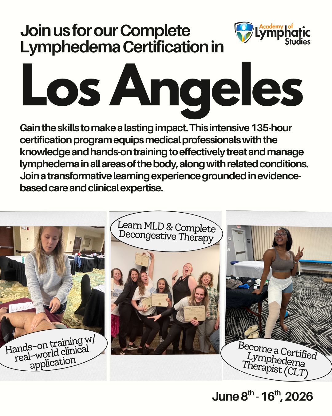 Academy of Lymphatic Studies, LLC ad