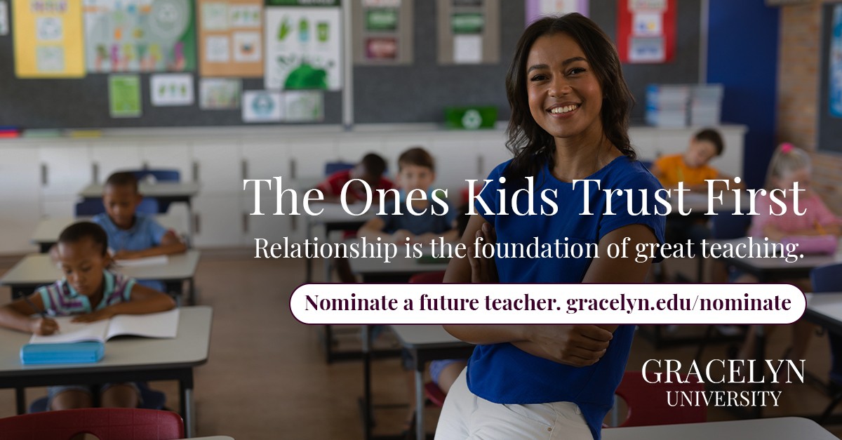Gracelyn University ad