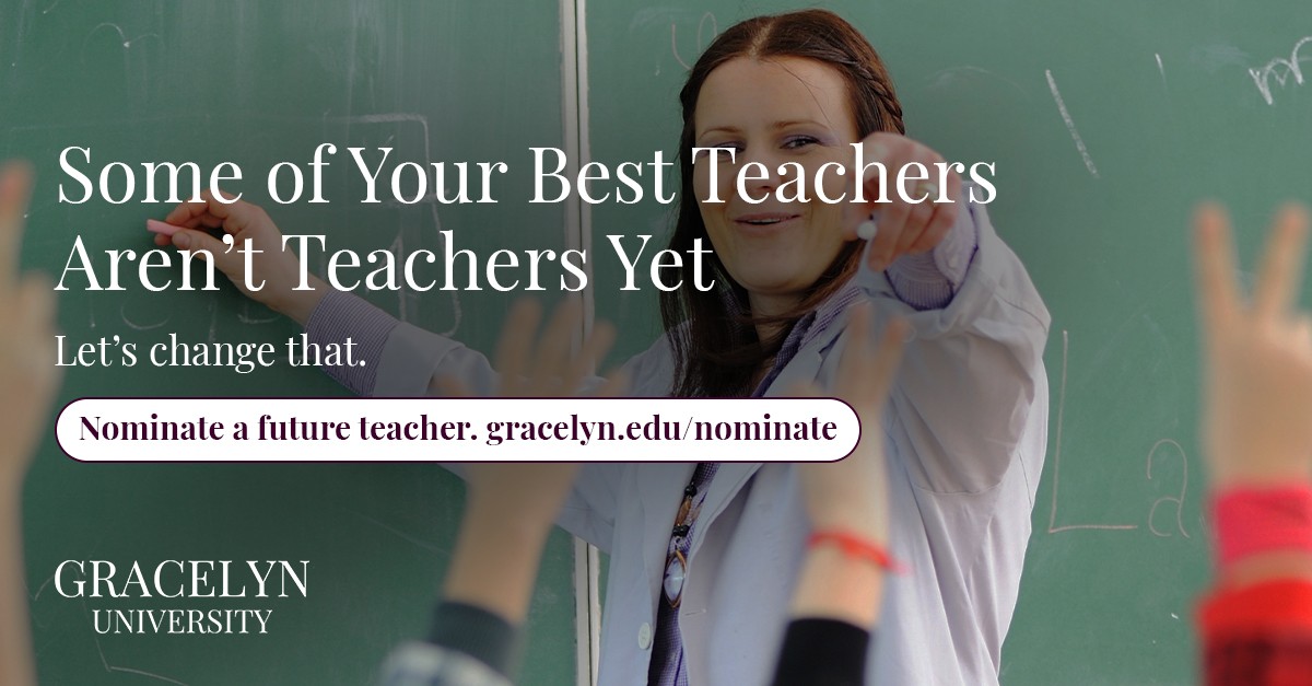 Gracelyn University ad
