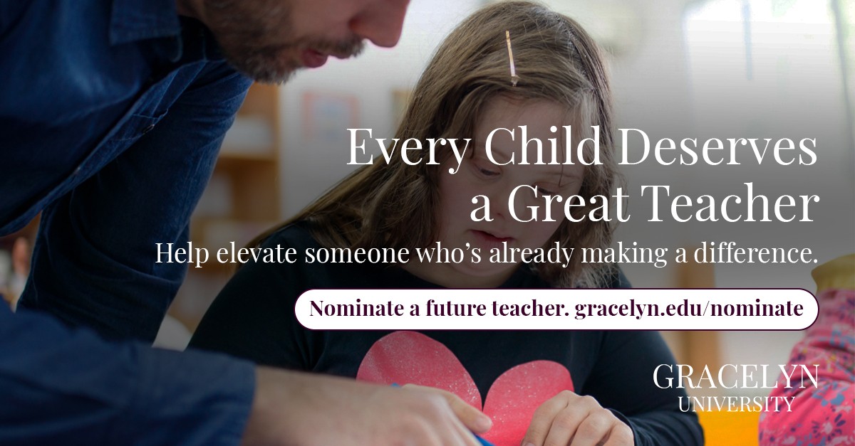 Gracelyn University ad