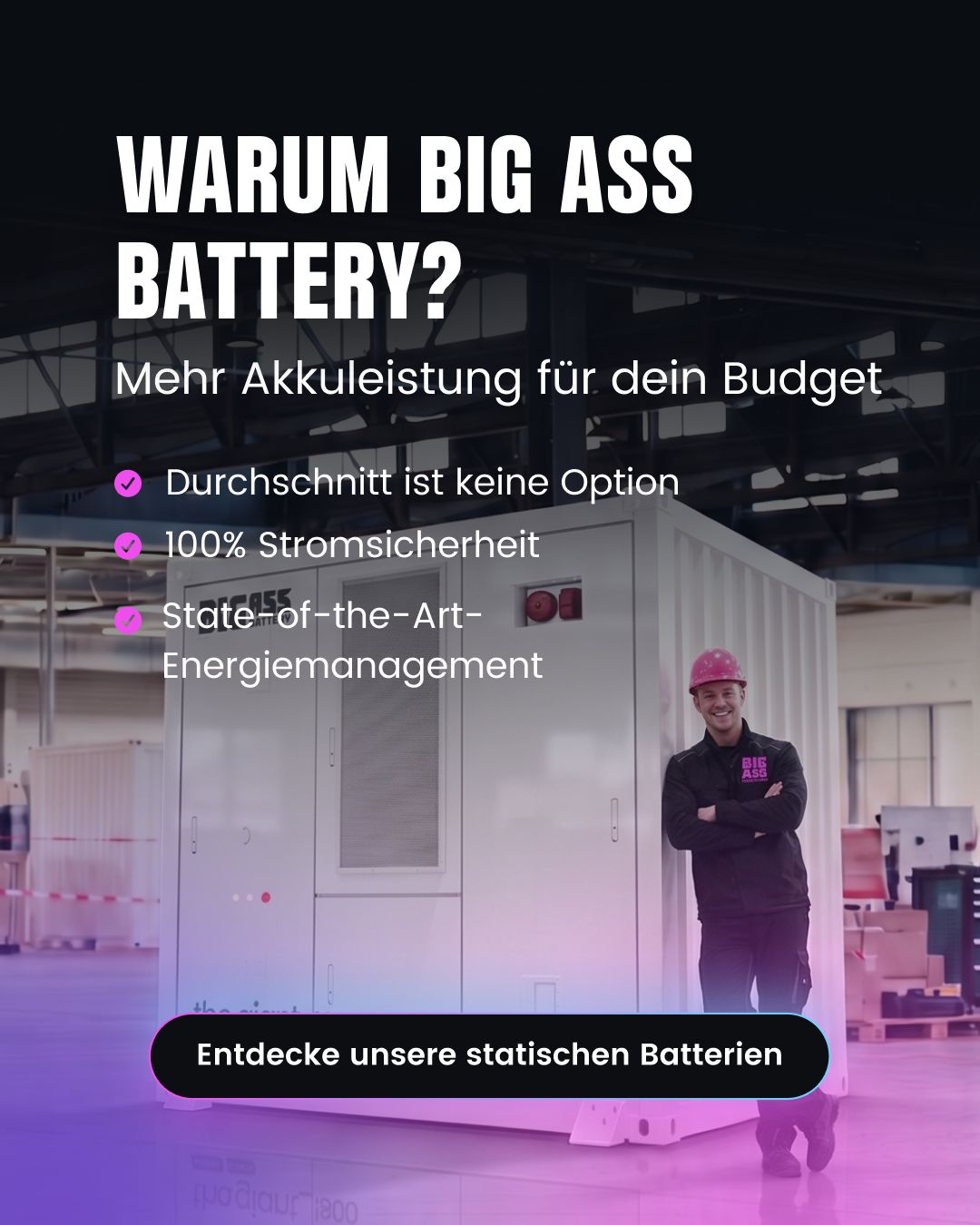 Big Ass Battery ad