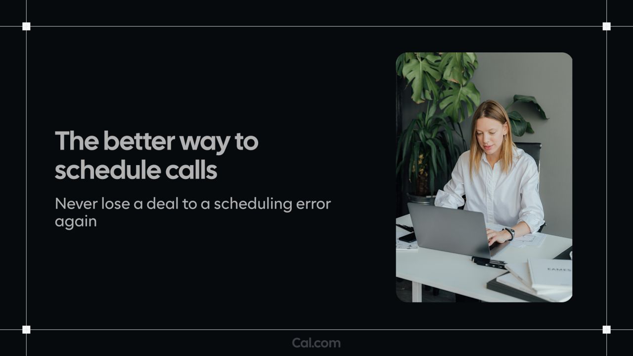 Cal.com ad