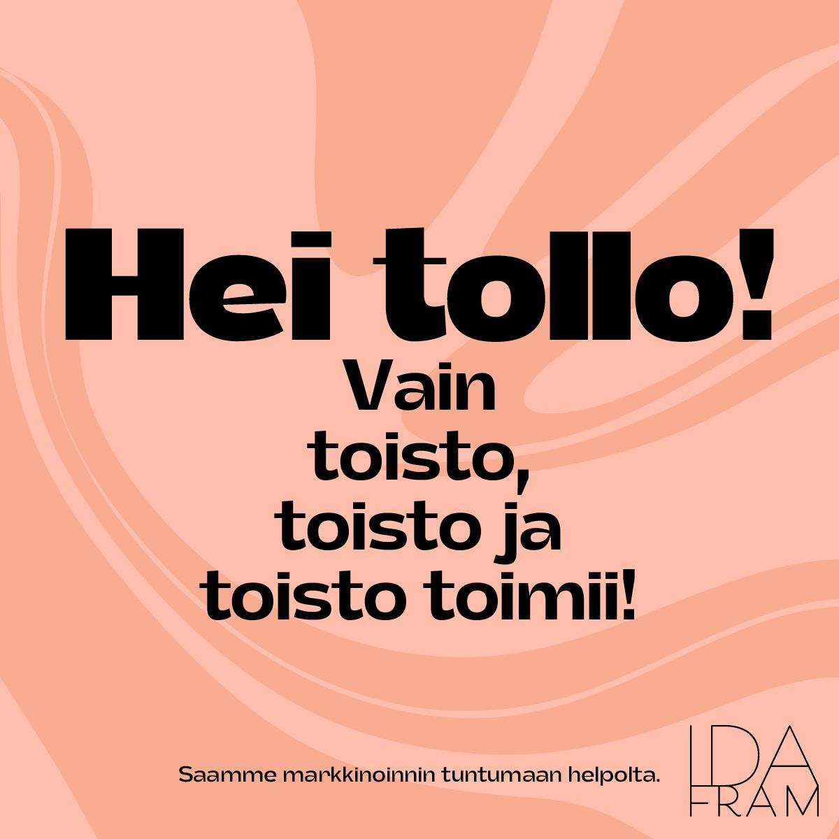 Luova markkinointitoimisto Ida Fram ad