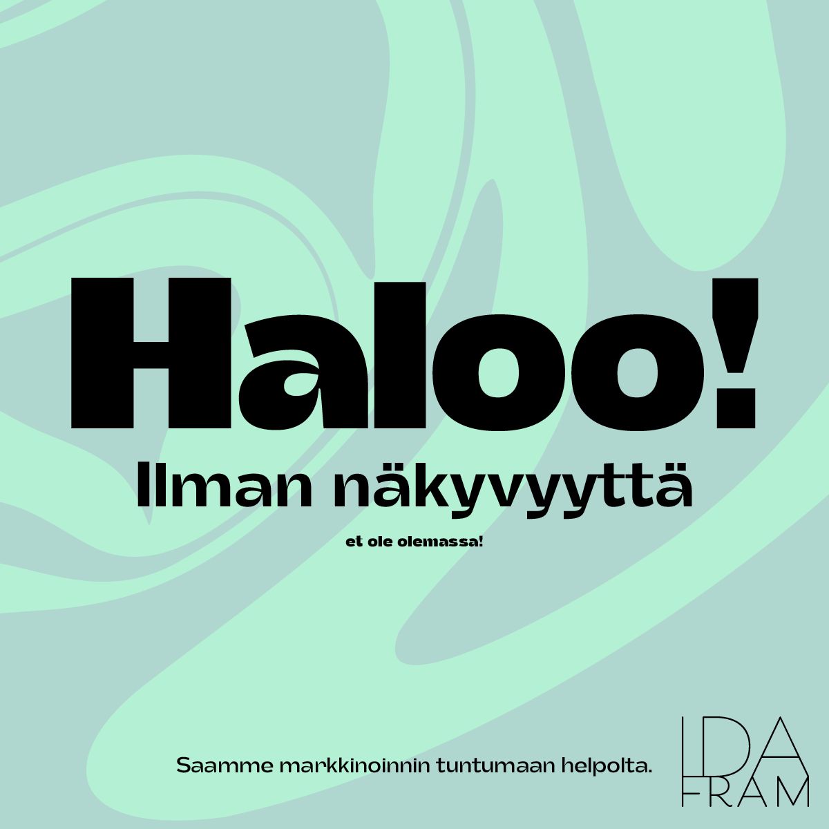 Luova markkinointitoimisto Ida Fram ad