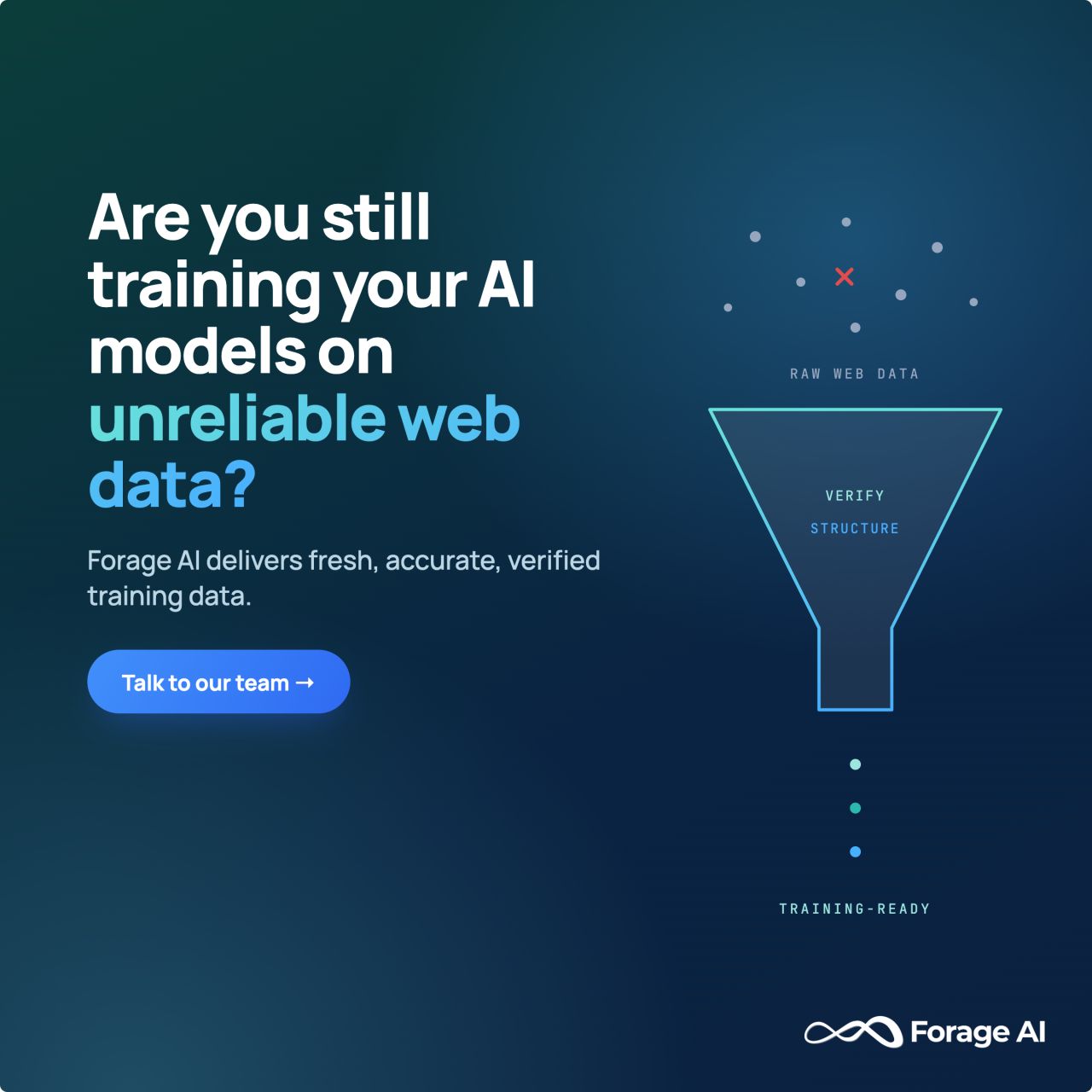 Forage AI ad