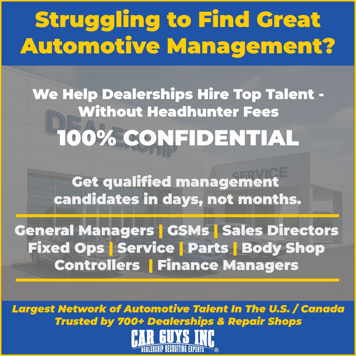 Car Guys Inc. ad
