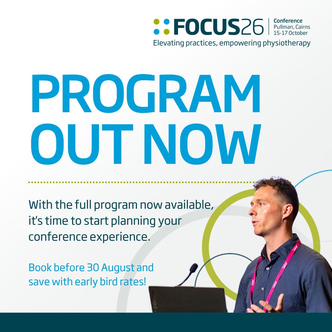 Australian Physiotherapy Association ad