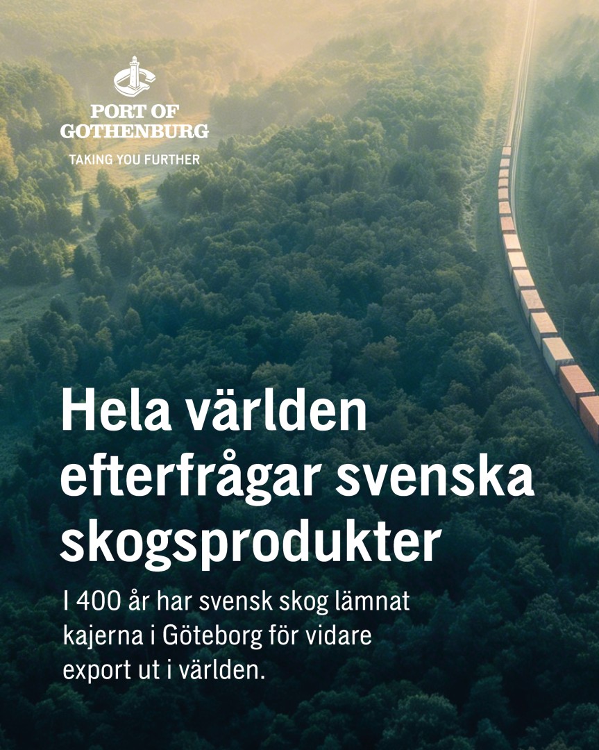 The Port of Gothenburg ad