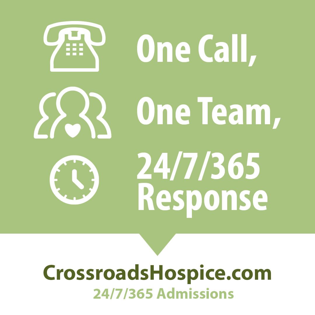 Crossroads Hospice ad