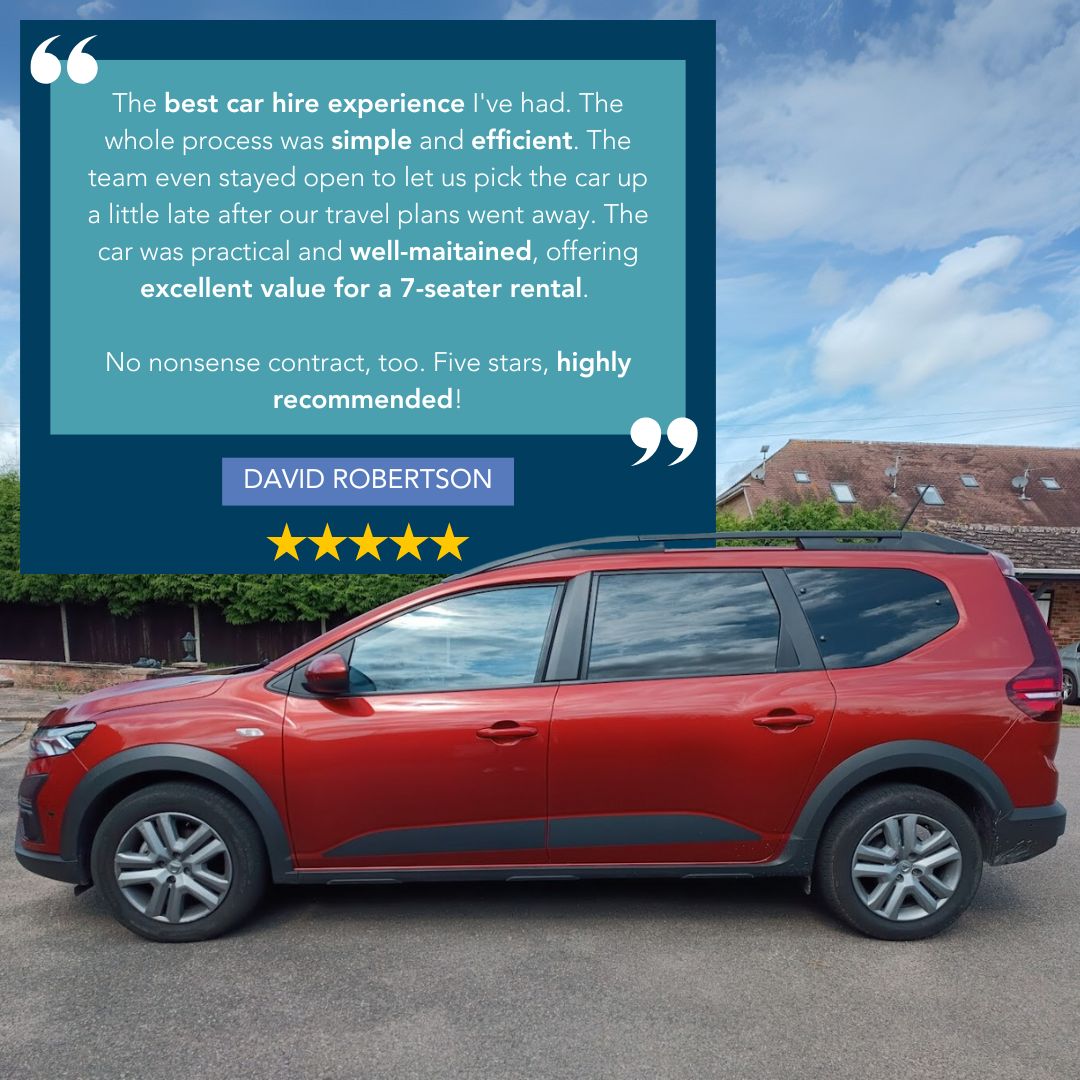 Fairview Vehicle Hire ad