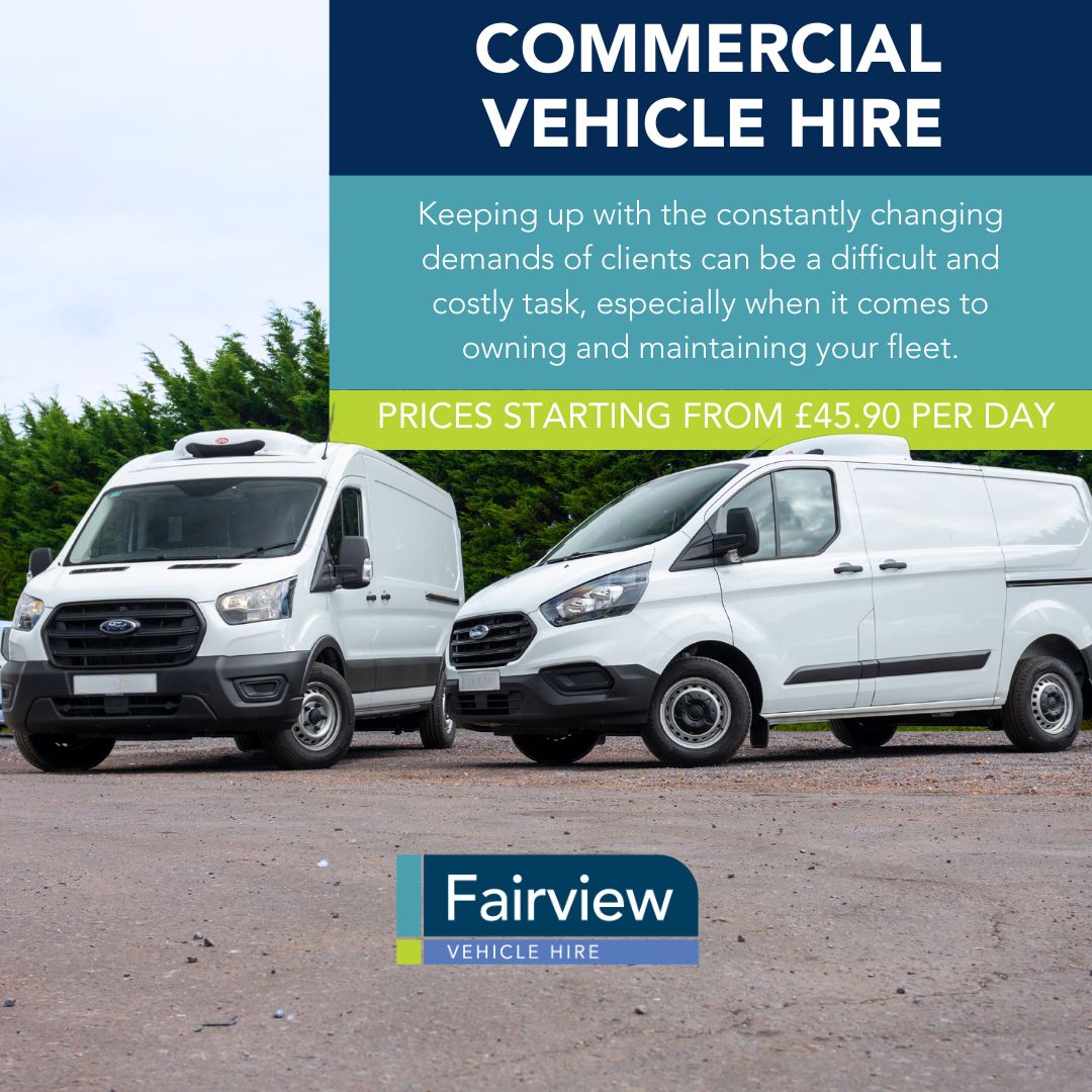 Fairview Vehicle Hire ad