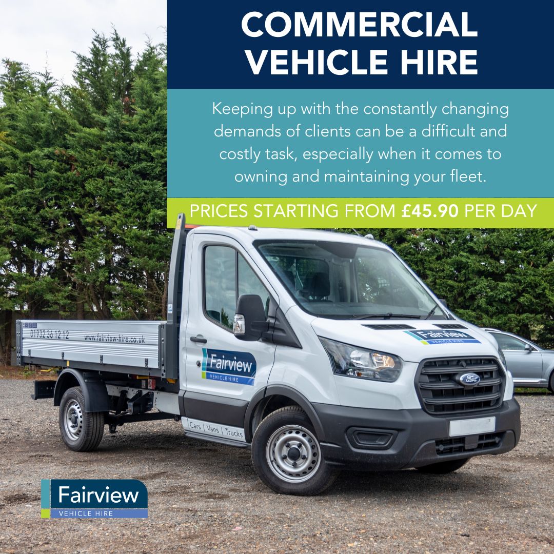 Fairview Vehicle Hire ad
