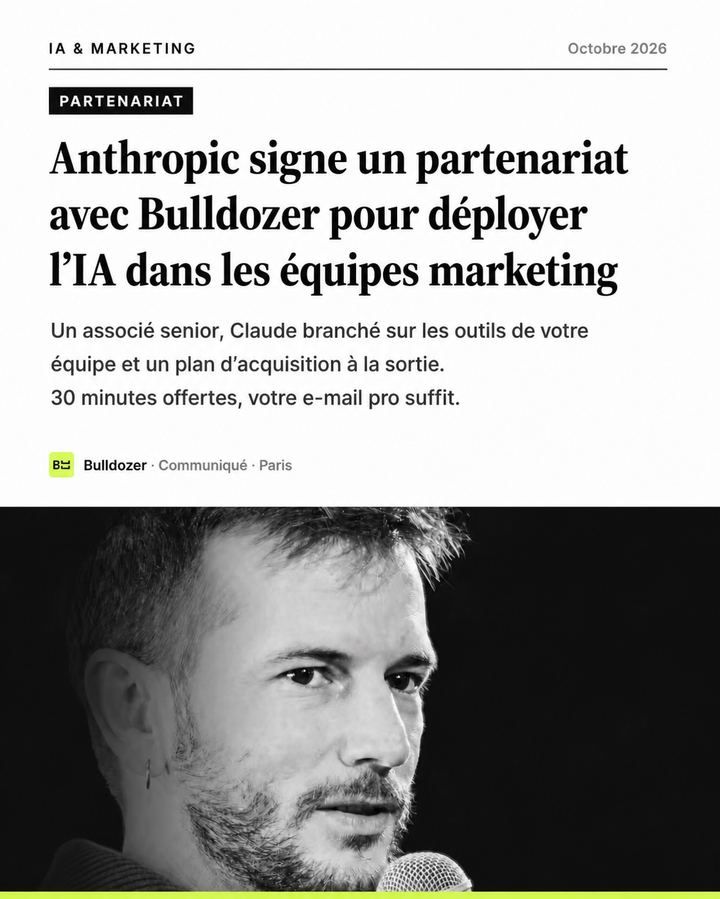 Bulldozer ad