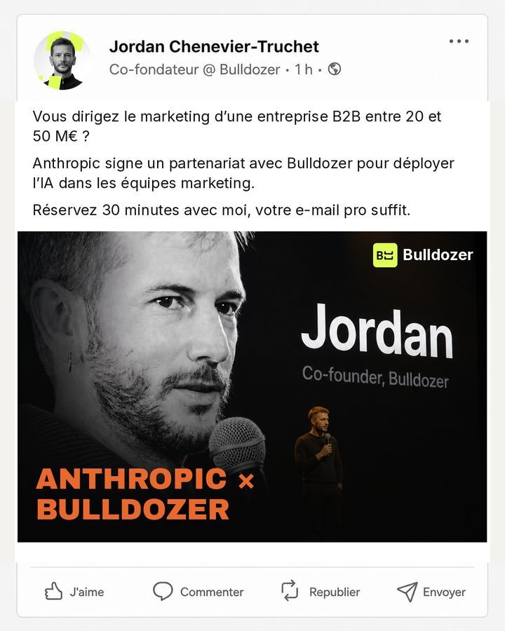 Bulldozer ad